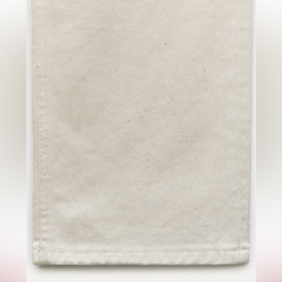 ZARA LOW RISE STRAIGHT LEG VELVET JEANS ZW COLLECTION $109 retail Size 6 NWT - Picture 13 of 15